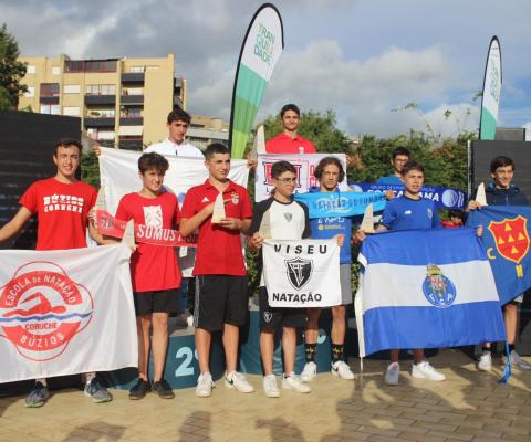 Pódio Infantil B No Campeonato Nacional