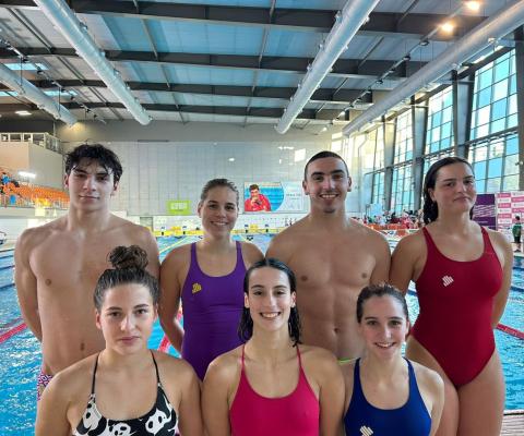 Equipa do CNAL no Swimming OPEN 