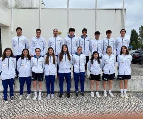 Atletas co CNAL no Campeonato Distrital de Clubes