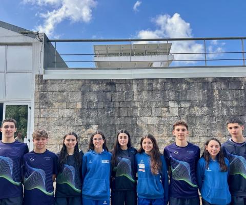 Atletas presentes no XI Meeting de XIra