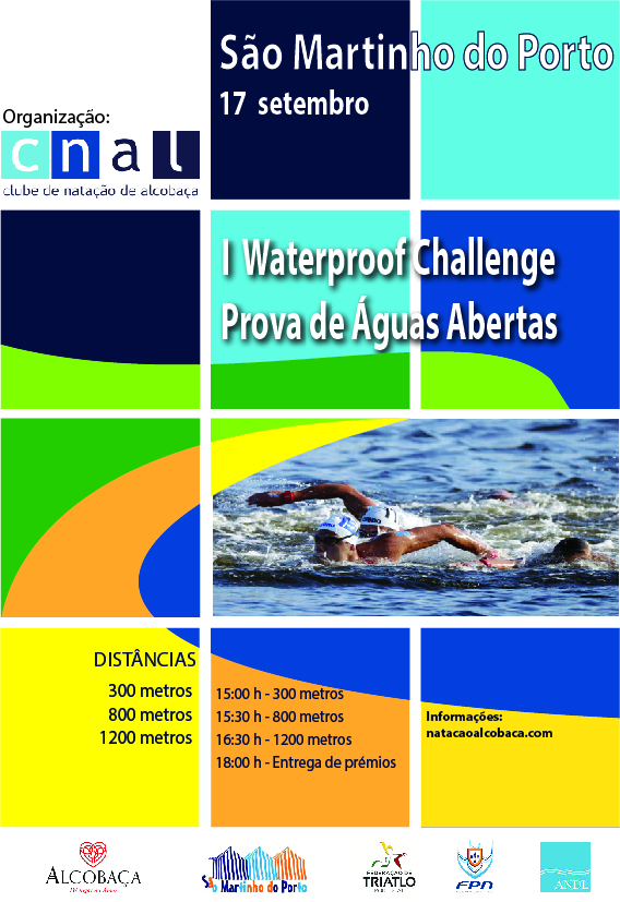 Cartaz da prova de águas abertas