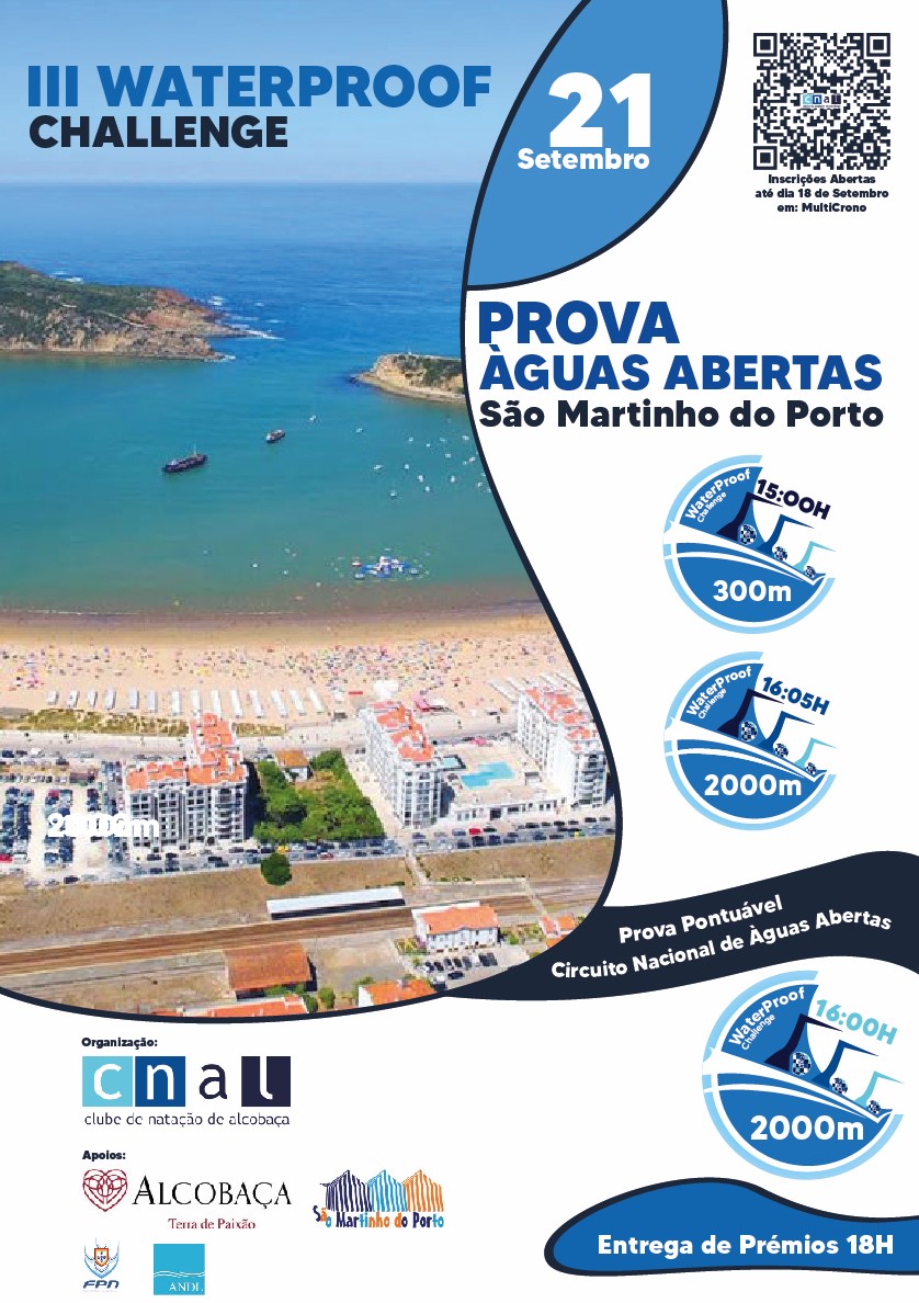 Cartaz 3ª Waterproff Challenge