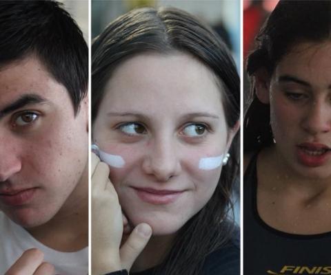 Francisco Tomás, Inês Silva e Alexandra Silva