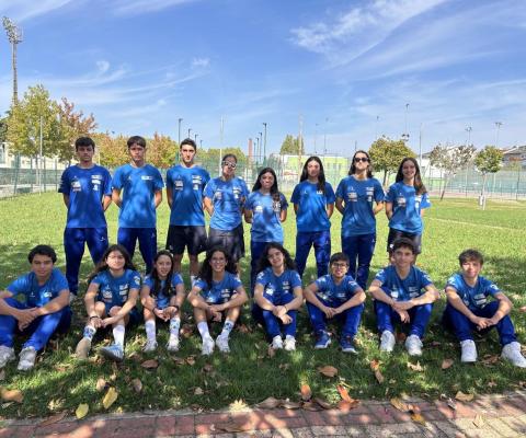 Atletas presentes na Prova de Preparação de Categorias