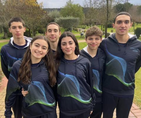 Atletas presentes no XXXII Taça Vale do Tejo