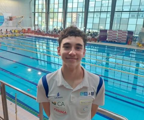 Nadadores do CNAL que participaram 