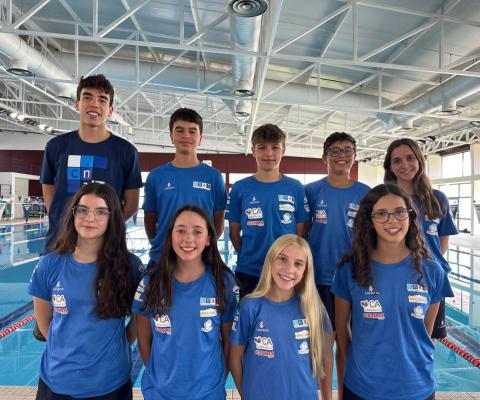Atletas presentes no Campeonato Distrital de Verão de Categorias