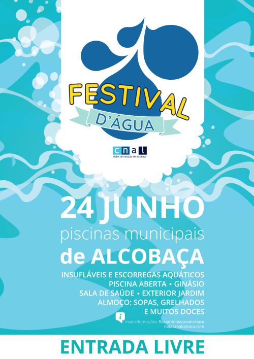Cartaz do festival da água 2017