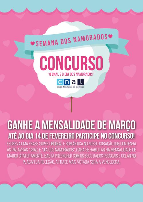 Cartaz da Semana dos namorados 2018