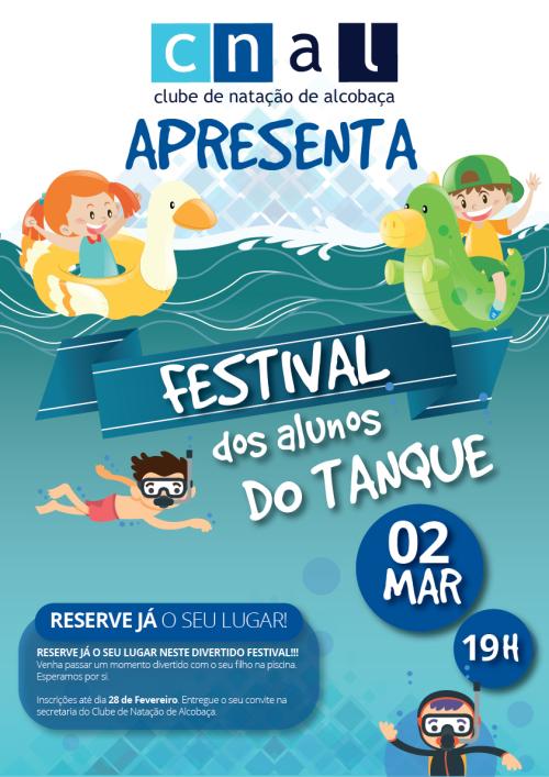 Cartaz do Festival do tanque 2018